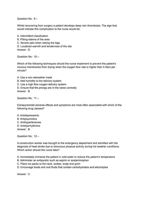 prometric exam questions and answers.